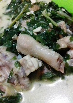 Foto resep Bobor daun singkong ala Q