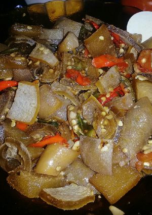 Foto resep Oseng2 kikil