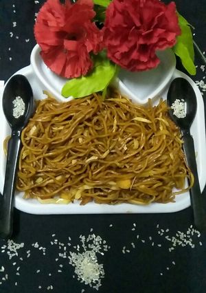 A picture of Spicy noodles.