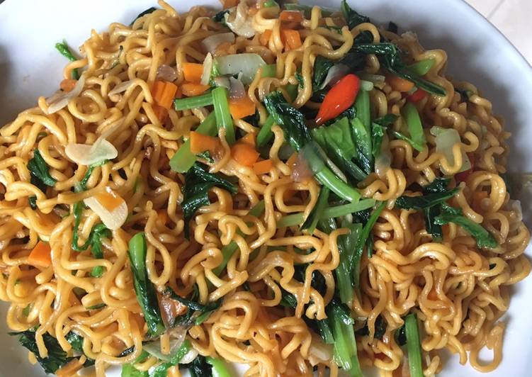 Resep Mie Goreng Sayur, Enak