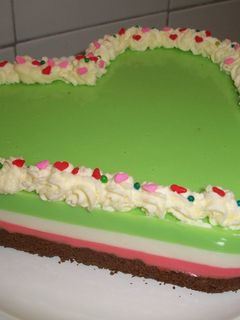 Una foto de Corazón multicolor