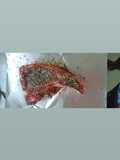 Ojo de bife con hueso envuelto en aluminio