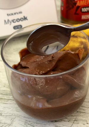 Foto principal de Helado vegano de plátano, cacahuete y cacao en MyCook One