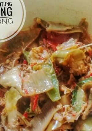 Foto resep Tumis jantung pisang dan terong hijau