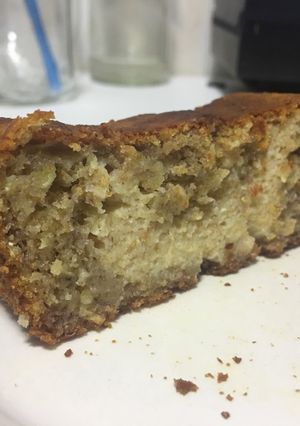 Una foto de Bollo de plátano y queso