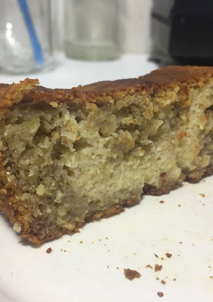 Una foto de Bollo de plátano y queso