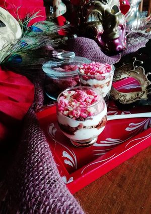 Foto di Tiramisù in rosa