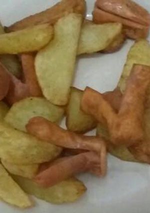 Foto resep Kentang Goreng Pedas Praktis
