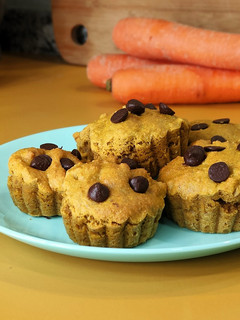 Una foto de Mini magdalenas de zanahoria y avena en Airfryer