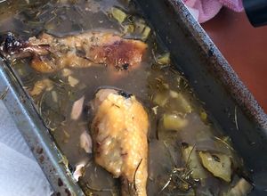 Una foto de Pollo al Limón y romero
