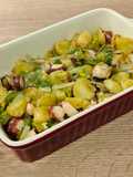 Wok de pulpo con patatas y verduras