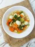 Sop Makaroni Telur Puyuh
