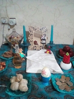 عکسی از دستور سفره هفت سین ساده من