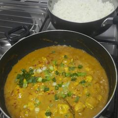 A picture of Chicken curry #4weekschallenge.#authors marathon.