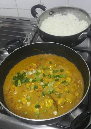 A picture of Chicken curry #4weekschallenge.#authors marathon.