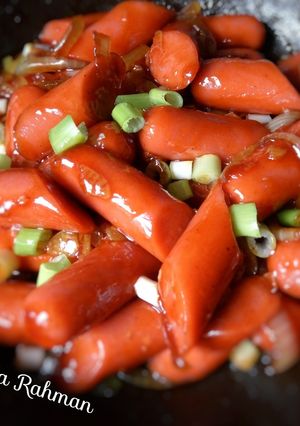 Foto resep Sosis Saos Tiram Manis