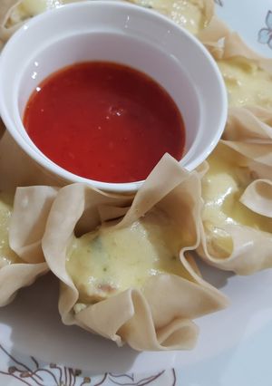 Foto resep Dimsum ayam udang mozarella..