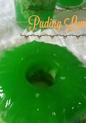 Foto resep Puding lumut