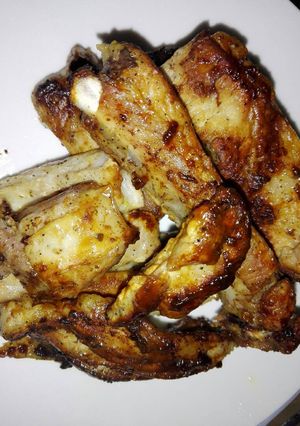Una foto de Costillas de cerdo con limón
