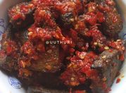 Gambar balado hati sapi