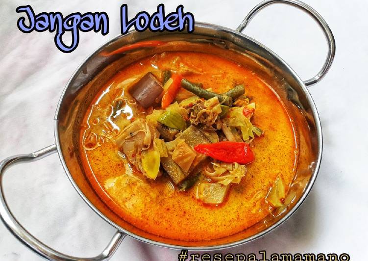 Bumbu memasak Jangan lodeh Anti Gagal
