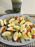 Ensalada Hervida, sanita