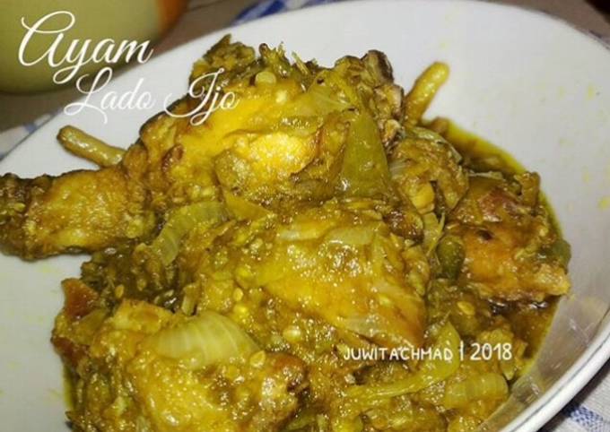 Ayam lado ijo / ayam cabe ijo / ayam balado ijo