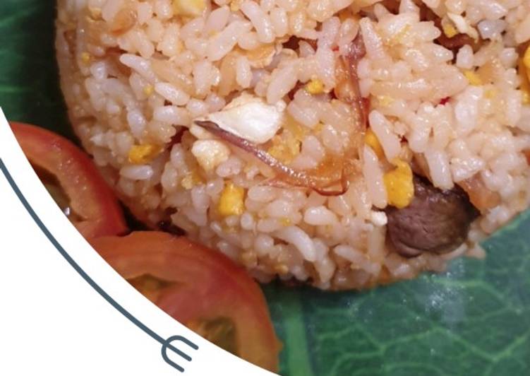 Bagaimana Menyiapkan Nasi Goreng Special , Lezat