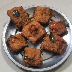 A picture of கோதுமை ரொட்டி சில்லி Wheat bread chilli (Kothumai rotti chilli recipe in tamil).