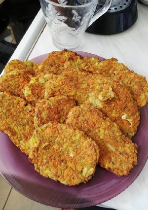 Zöldséges fasírt diétásan recept fotója