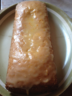 Una foto de Budin de Naranja Glaseado