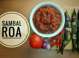 Foto resep Sambal Roa Asli Manado Pedas Mantap