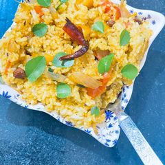 A picture of Tomato rice.