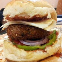 A picture of Bean Burger.