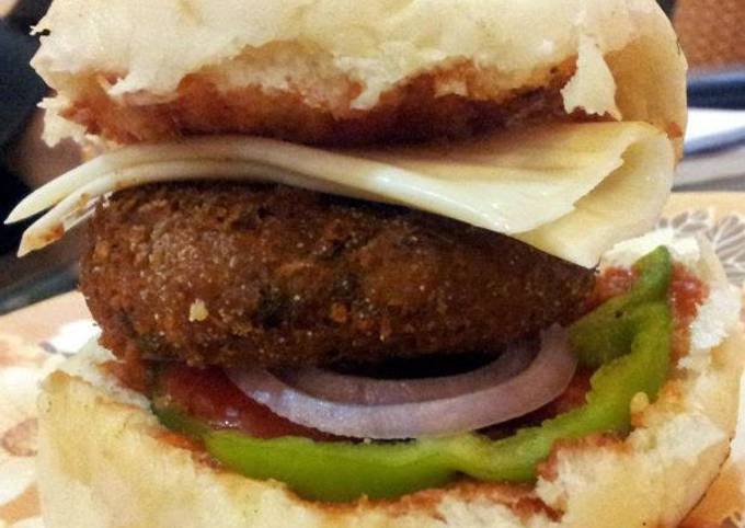 Simple Way to Make Quick Bean Burger