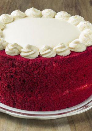 Una foto de Bizcocho red velvet