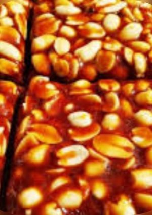 A picture of Peanut Chikki.