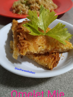 Foto resep Omelet mie