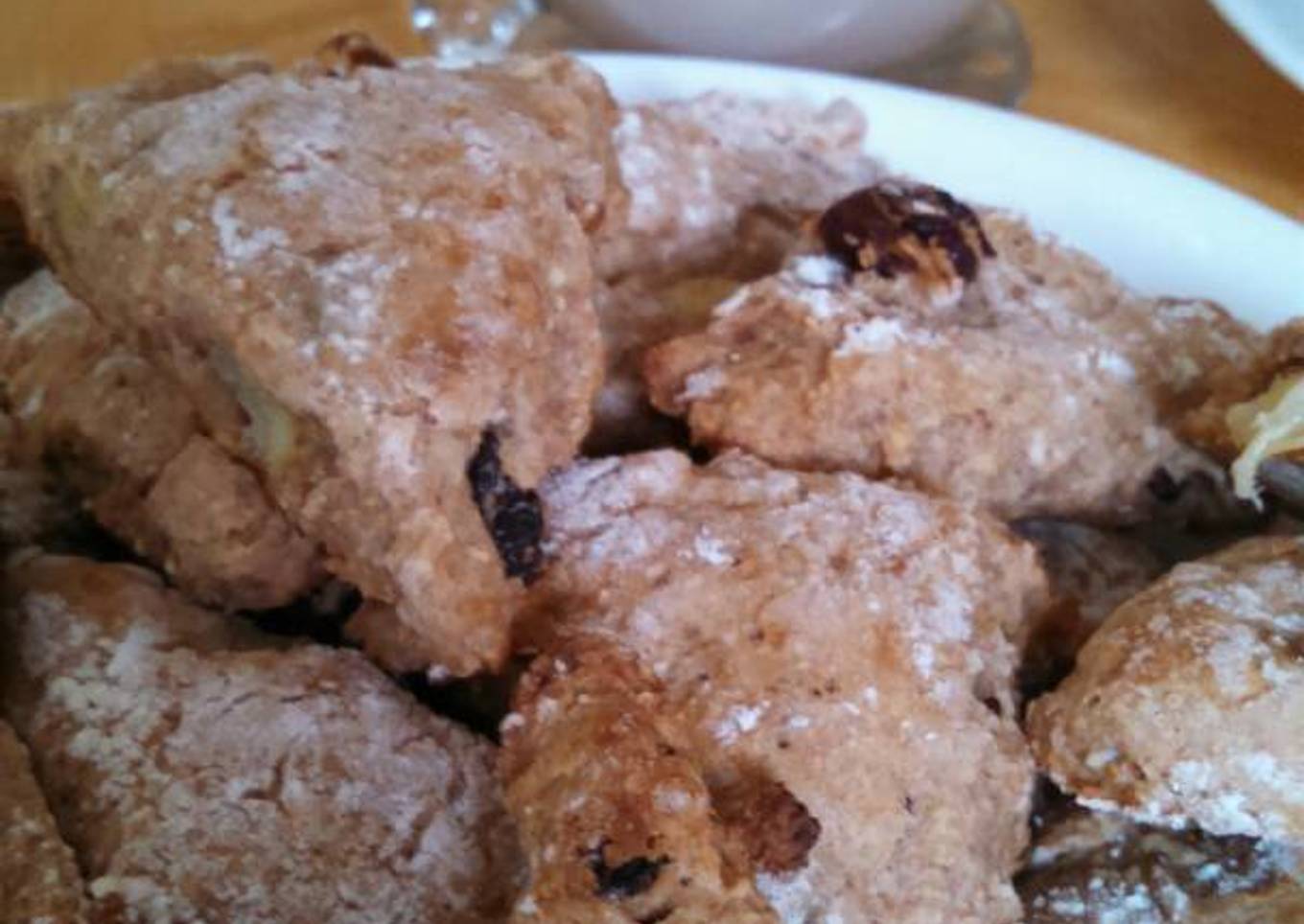 Banana Raisin Spelt Scone