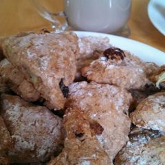 A picture of Banana Raisin Spelt Scone.