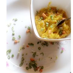 A picture of Sweet potatoes porridge.