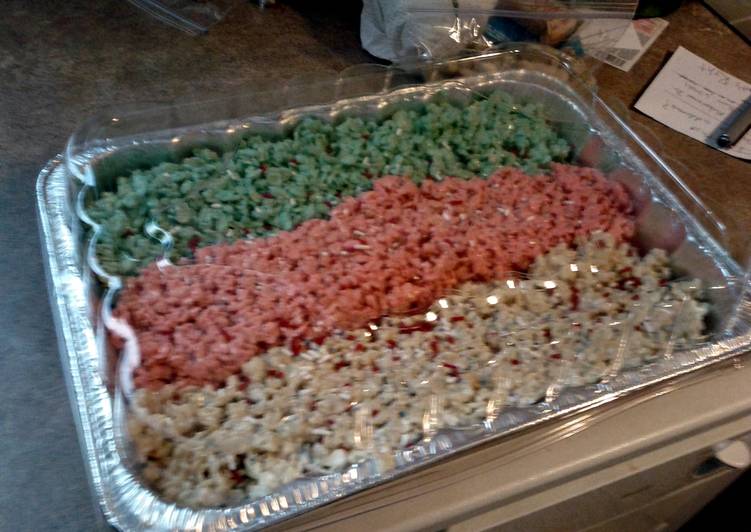 Independence  Rice Krispy Treats