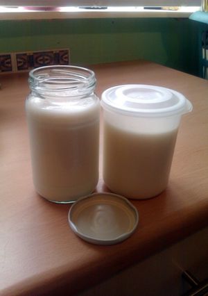 A picture of Vickys Homemade Rice Milk, Gluten, Dairy, Egg & Soy-Free.