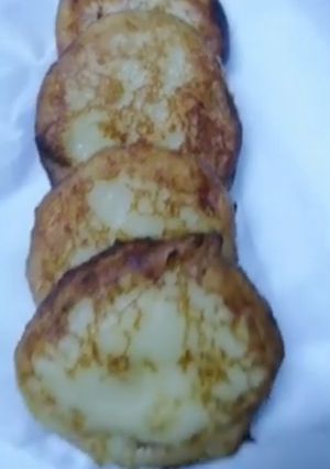 Une photo de Galette de pomme de terre au fromage