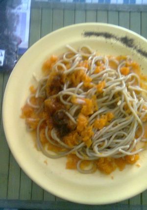 Una foto de Spaghetti multivitamínico