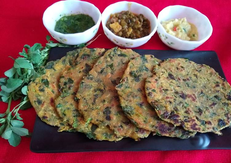 Steps to Prepare Speedy Methi paratha