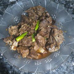 A picture of Bhuna Masala Gosht.