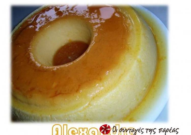 Recipe of Super Quick Homemade Crème caramel