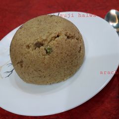 Sooji ka halwa A picture of Sooji ka halwa.