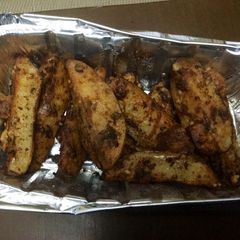 A picture of Potato wedge homemade style for thanksgiving.